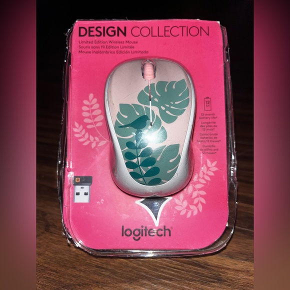 LogiTech Wireless Mouse Pink Design Collection - Picture 6 of 6